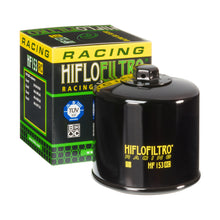Load image into Gallery viewer, Hiflofiltro HF153RC oil filter with packaging on a white background