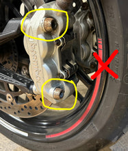 Load image into Gallery viewer, Original corroded Calliper Bolts