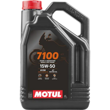 Load image into Gallery viewer, Motul 7100 15w50 - 4 litres