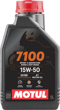 Load image into Gallery viewer, Motul OIL, Motul 7100, 15W-50 Motorcycle Oil, Motul 7100 15W 50 Oil, Motorcycle Oil, motorbike oil
